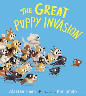 The Great Puppy Invasion Padded Board Book,Used