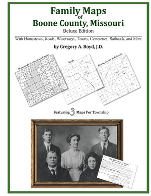 Family Maps of Boone County, Missouri,Used