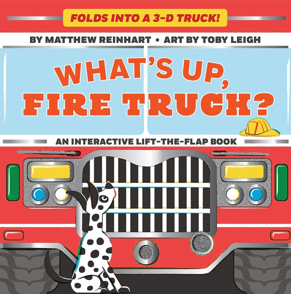 What's Up, Fire Truck? (A Pop Magic Book): Folds into a 3D Truck!,New