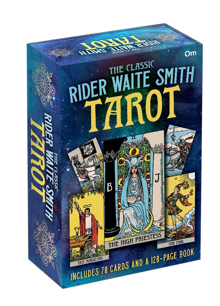 The Classic Rider Waite Smith Tarot: Includes 78 Cards And A 128 - Page Book | Traditional Tarot Deck | Tarot Cards With Guide Book