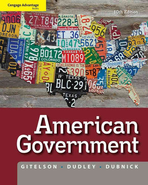 Cengage Advantage Books: American Government,Used