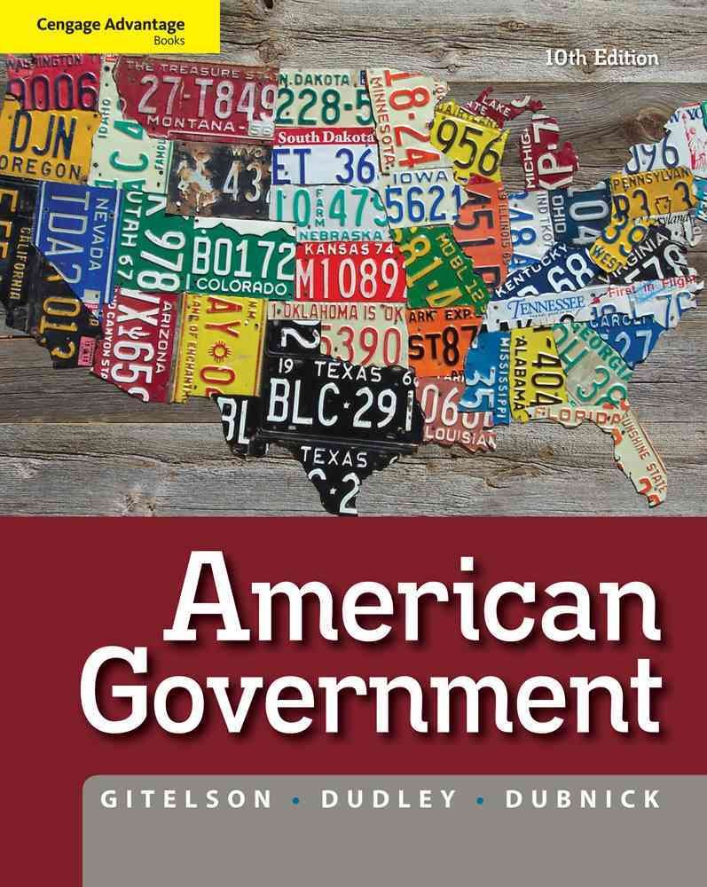 Cengage Advantage Books: American Government,Used