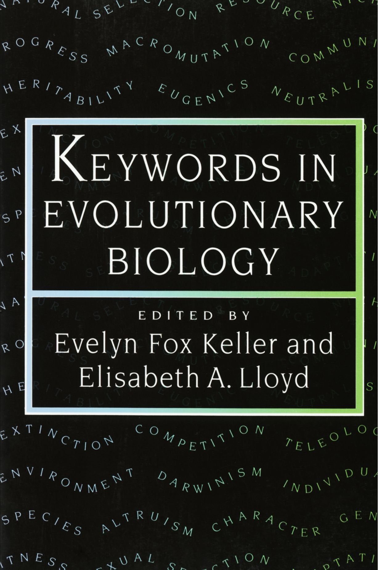 Keywords In Evolutionary Biology,Used
