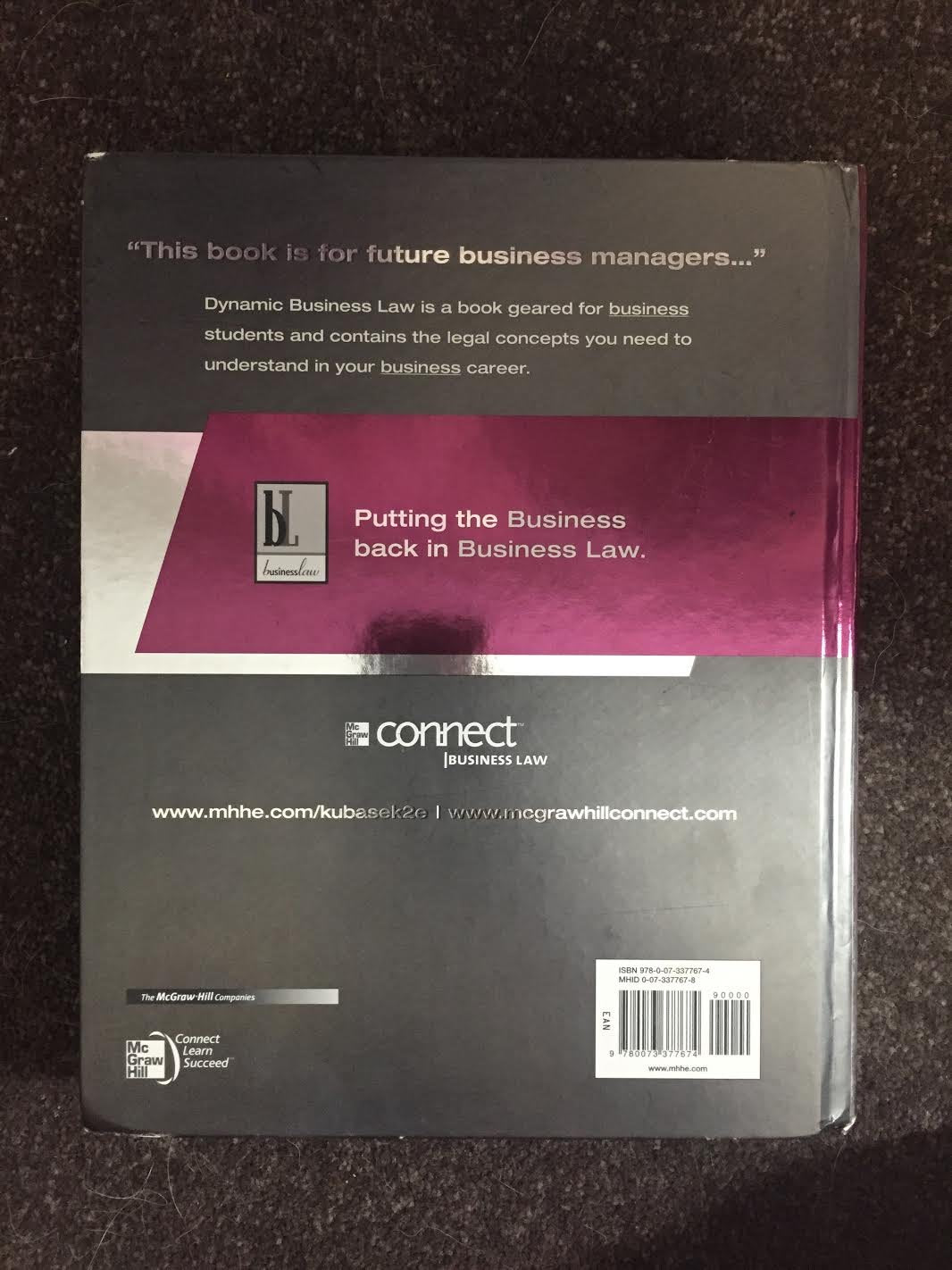 Dynamic Business Law,New