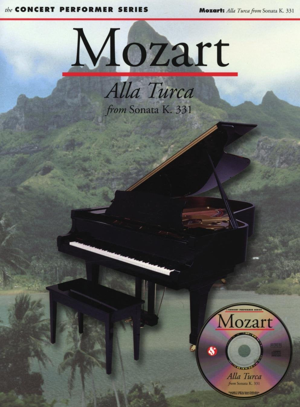 Mozart: Alla Turca from Sonata (K331) (No. 32): Concert Performer Series,Used