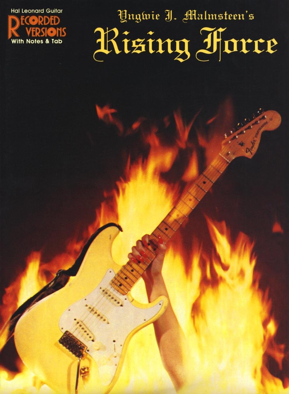 Yngwie J. Malmsteen's  Rising Force: Guitar Recorded Versions, with Notes & Tab,Used