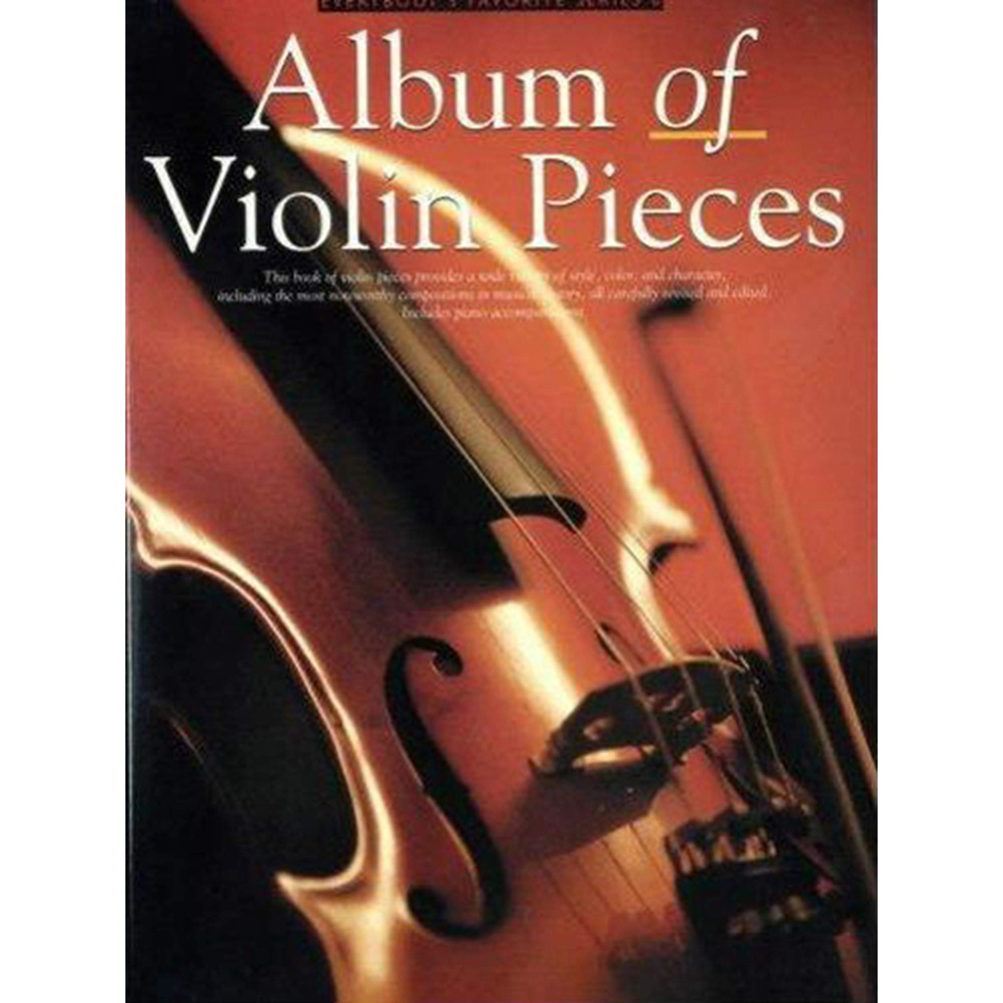 Album of Violin Pieces: Everybody's Favorite Series, Volume 6,Used
