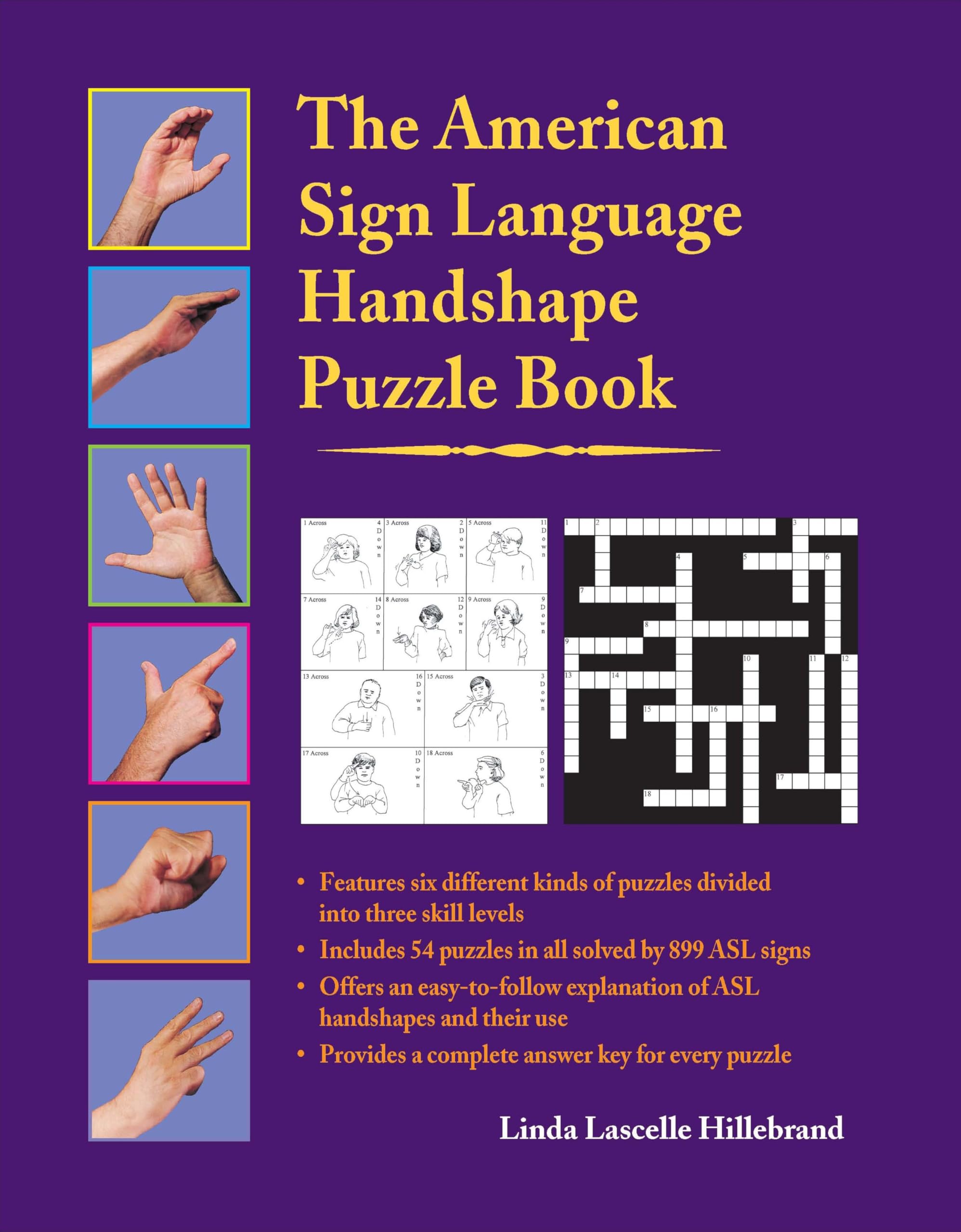 The American Sign Language Handshape Puzzle Book,Used
