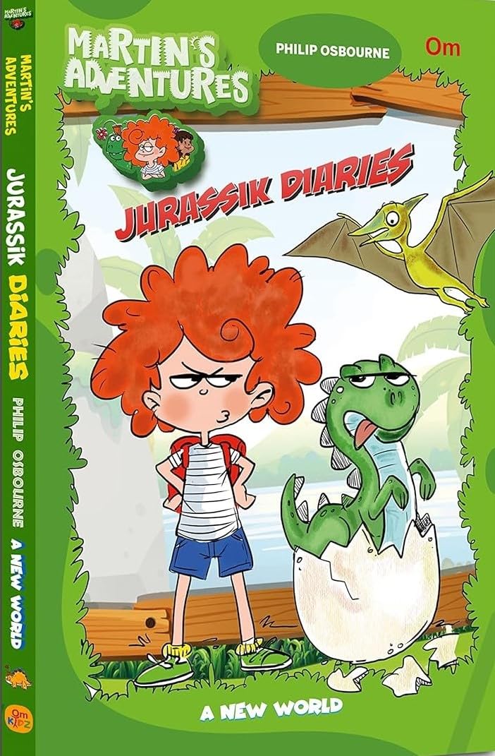 MartinS Adventures: Jurassik Diaries - A New World - Graphic Novel For Kids