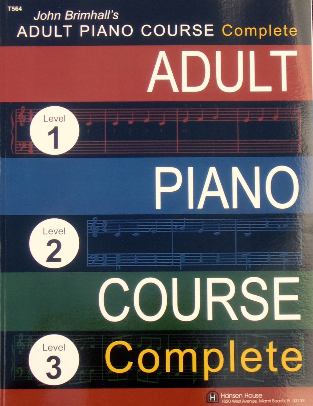 John Brimhall'S Adult Piano Course Complete (Level 1, Level 2, Level 3)