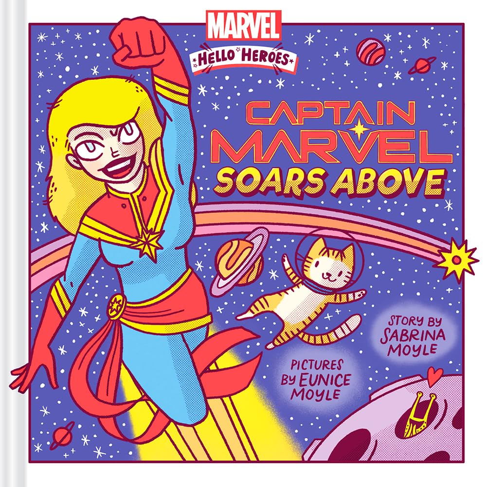 Captain Marvel Soars Above (A Marvel Hello Heroes Book),New