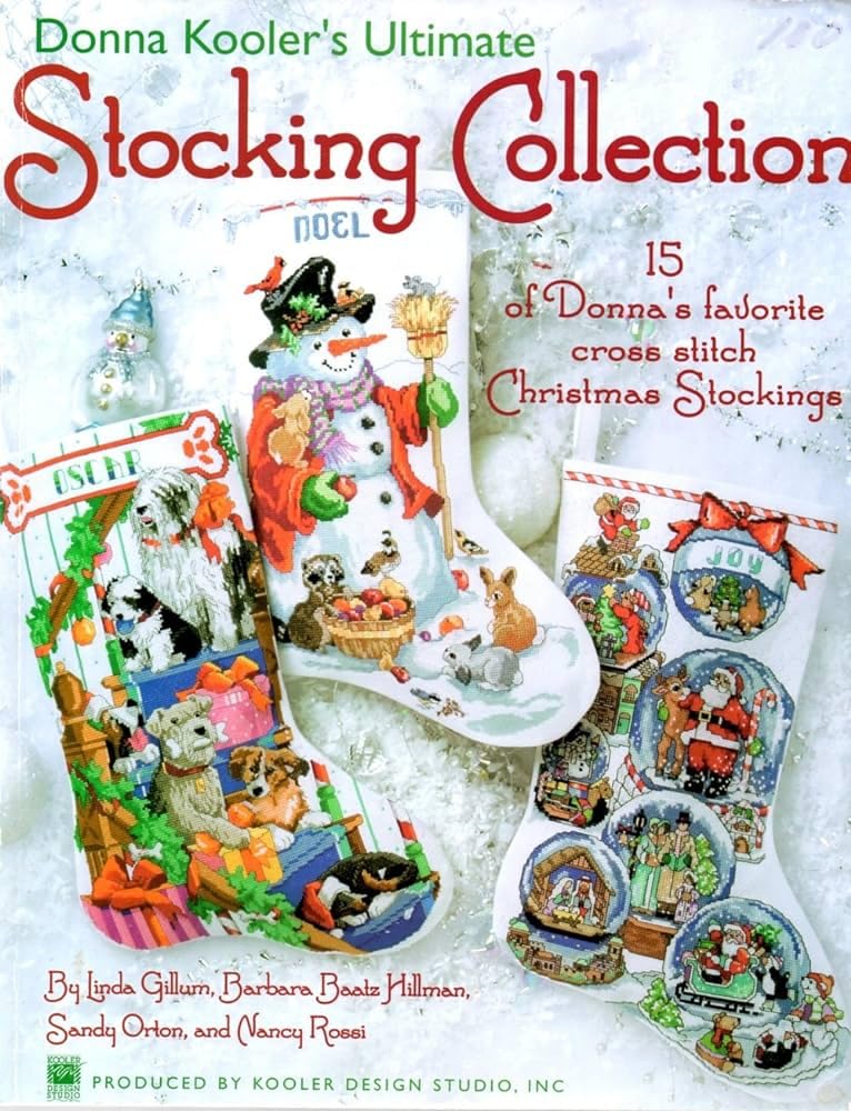 Donna Kooler's Ultimate Stocking Collection: 15 Stockings,Used