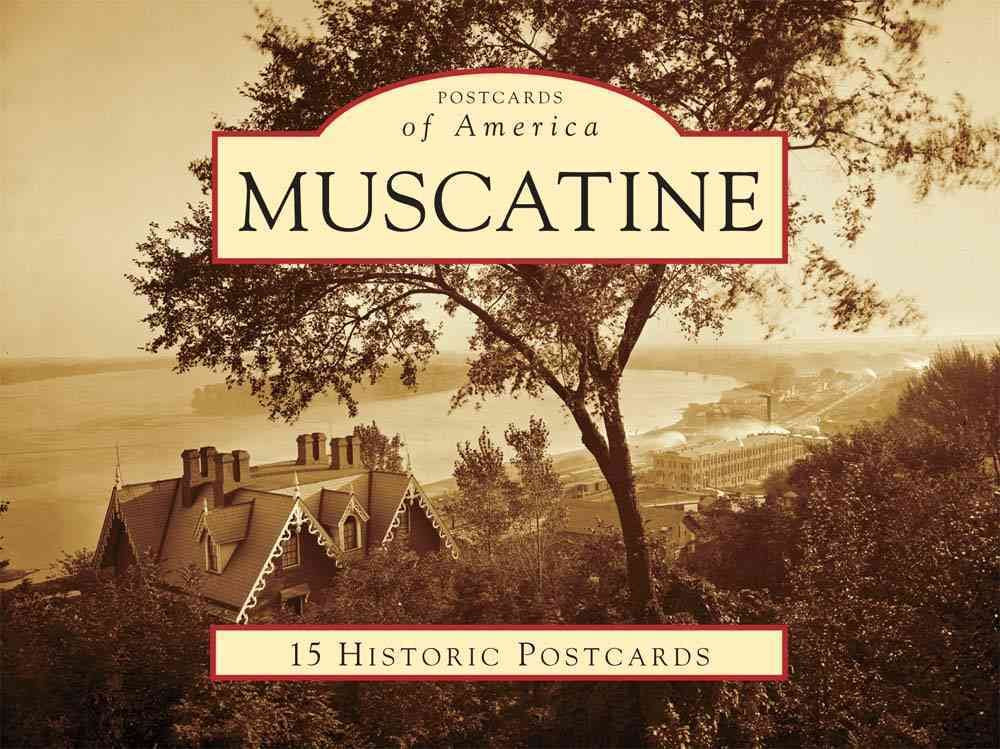 Muscatine (Postcards of America),Used