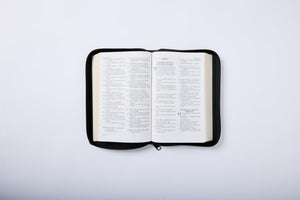 RVR60, Santa Biblia, Letra grande, Edicin porttil, Leathersoft, Negro, Palabras de Jess en Rojo, con cierre (Spanish Edition),Used