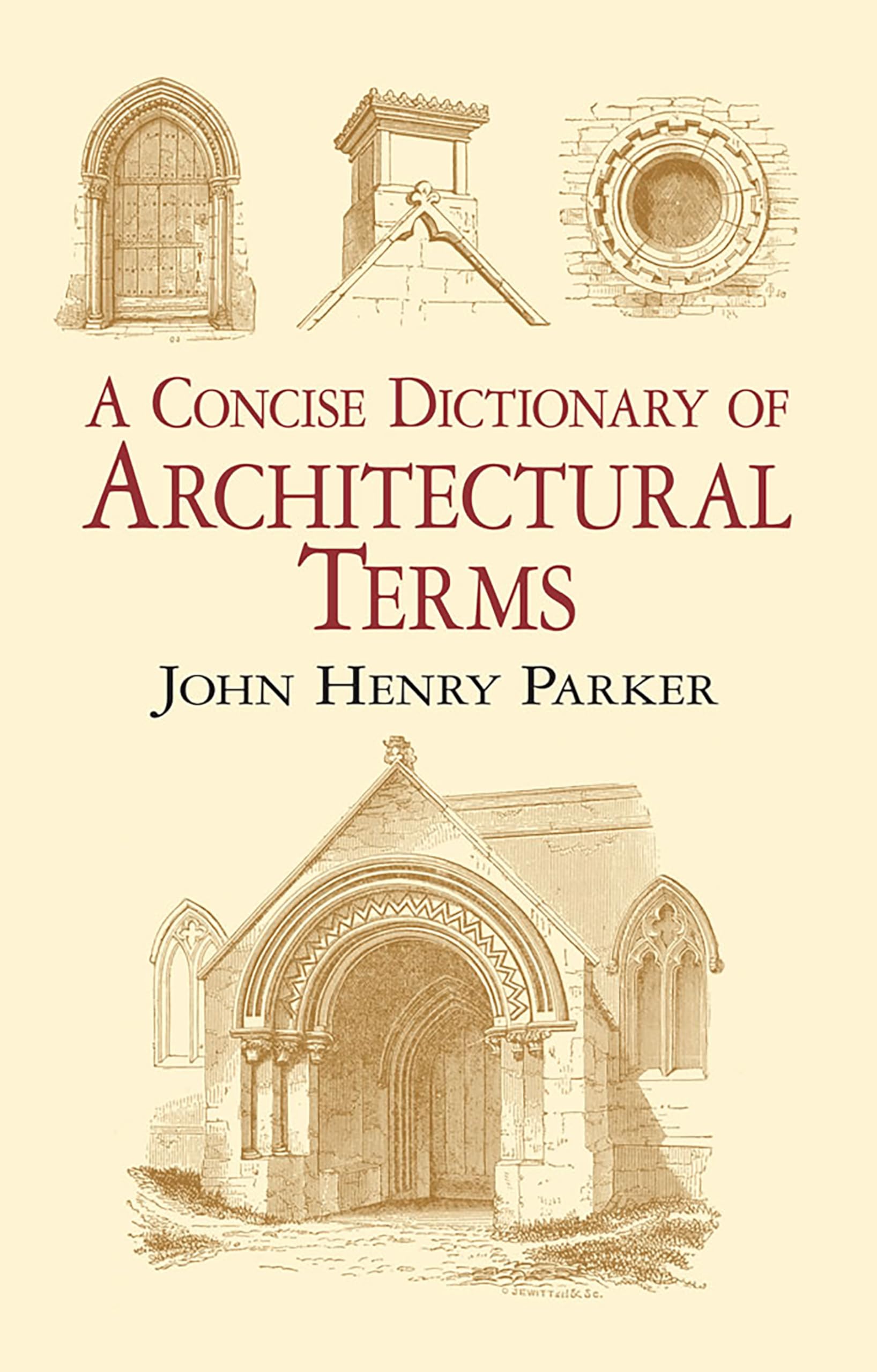 A Concise Dictionary of Architectural Terms (Dover Architecture),New