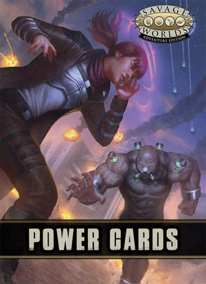 Savage Worlds Powers Cards (S2P10029),Used