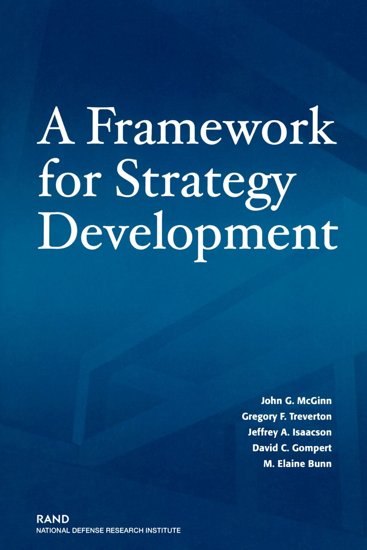 A Framework For Strategy Development,Used
