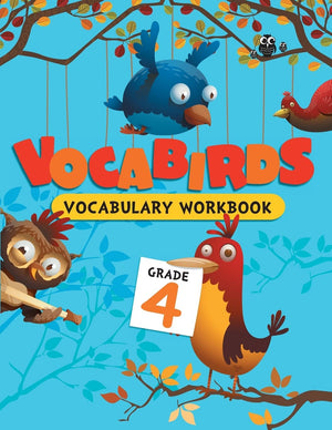 Activity Book : Vocabulary : Vocabirds Vocabulary Activity Workbook Grade-4