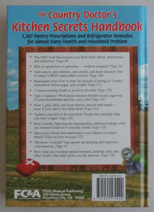 The Country Doctor's Kitchen Secrets Handbook,Used