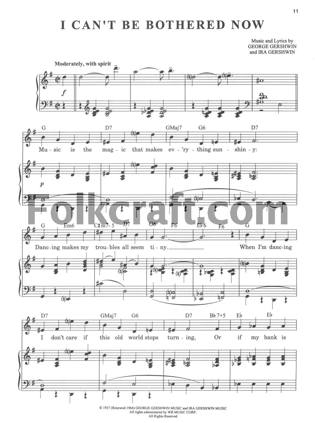 Crazy For You: Vocal Selections Piano, Vocal And Guitar Chords