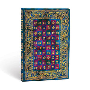 Paperblanks  Celeste  Venetian Mornings  Hardcover  Mini  Lined  Elastic Band Closure  176 Pg  85 Gsm