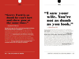 The Little Book of Zingers: History's Finest OneLiners, Comebacks, Jests, and MicDroppers,Used