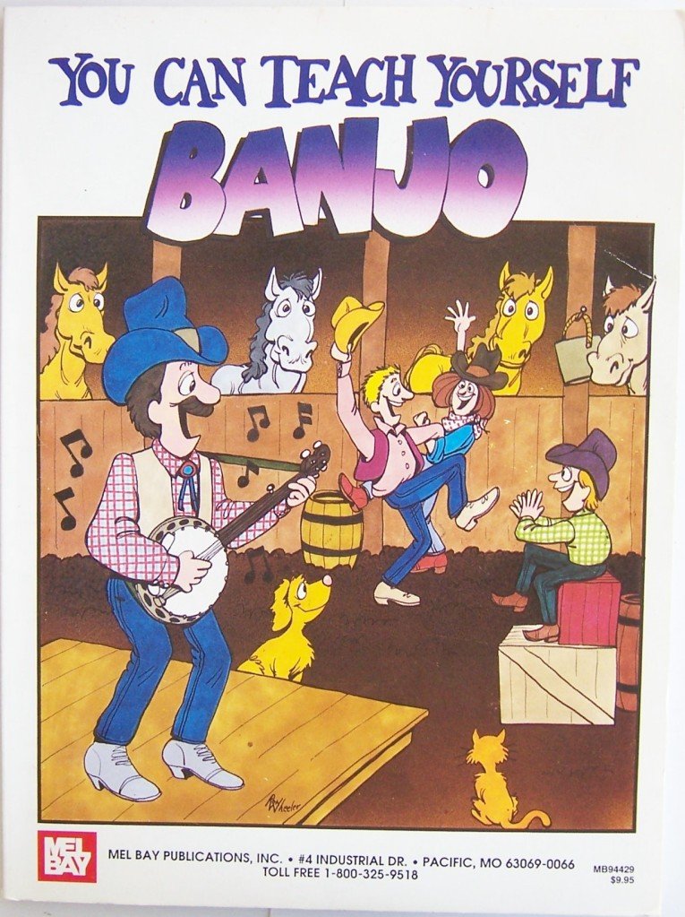 You Can Teach Yourself Banjo (Book Only),Used
