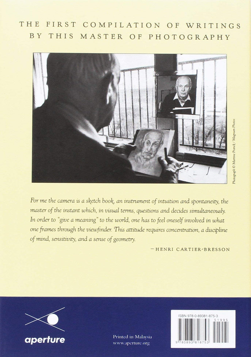 Henri CartierBresson: The Mind's Eye: Writings on Photography and Photographers,New