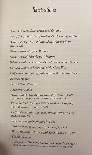 Diana Cooper: A Biography,New