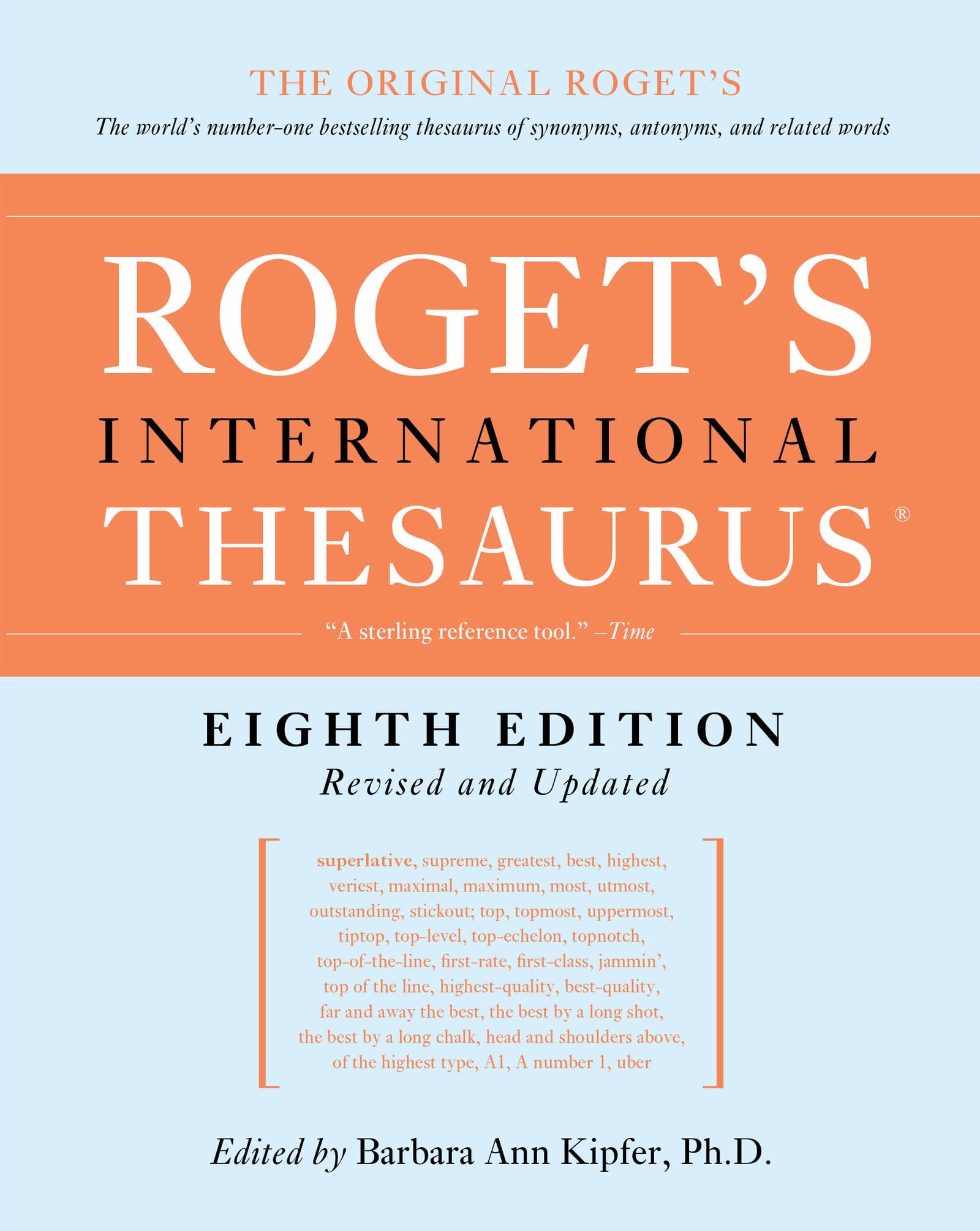 Roget'S International Thesaurus, 8Th Edition,Used