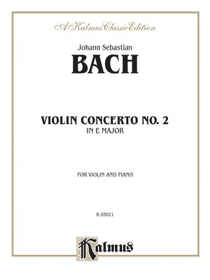 Violin Concerto No. 2 in E Major (Kalmus Edition),Used