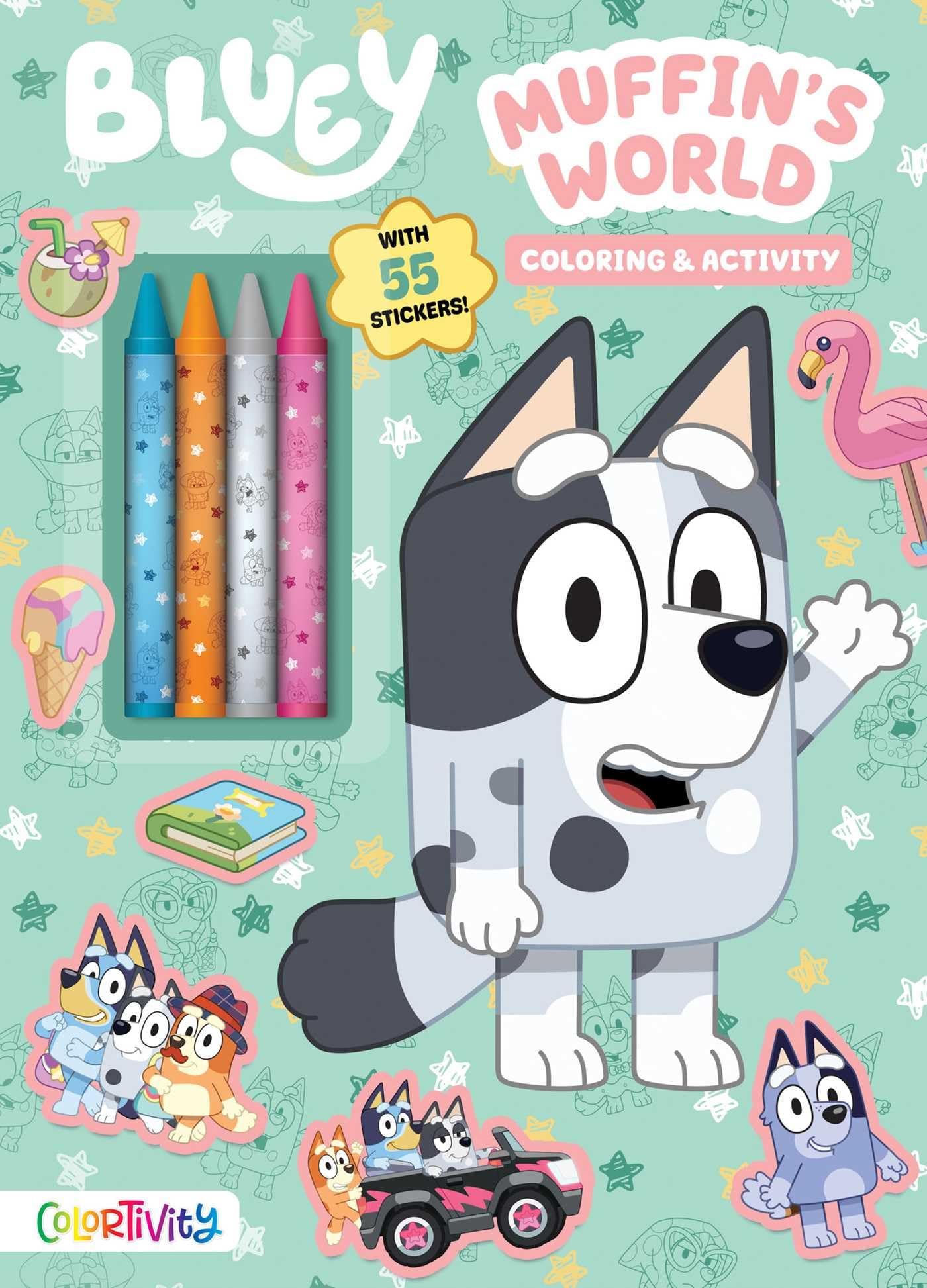 Bluey: MuffinS World (Color & Activity With Crayons)