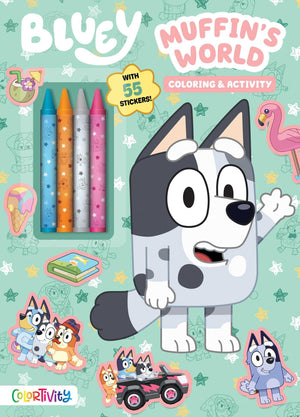 Bluey: MuffinS World (Color & Activity With Crayons)
