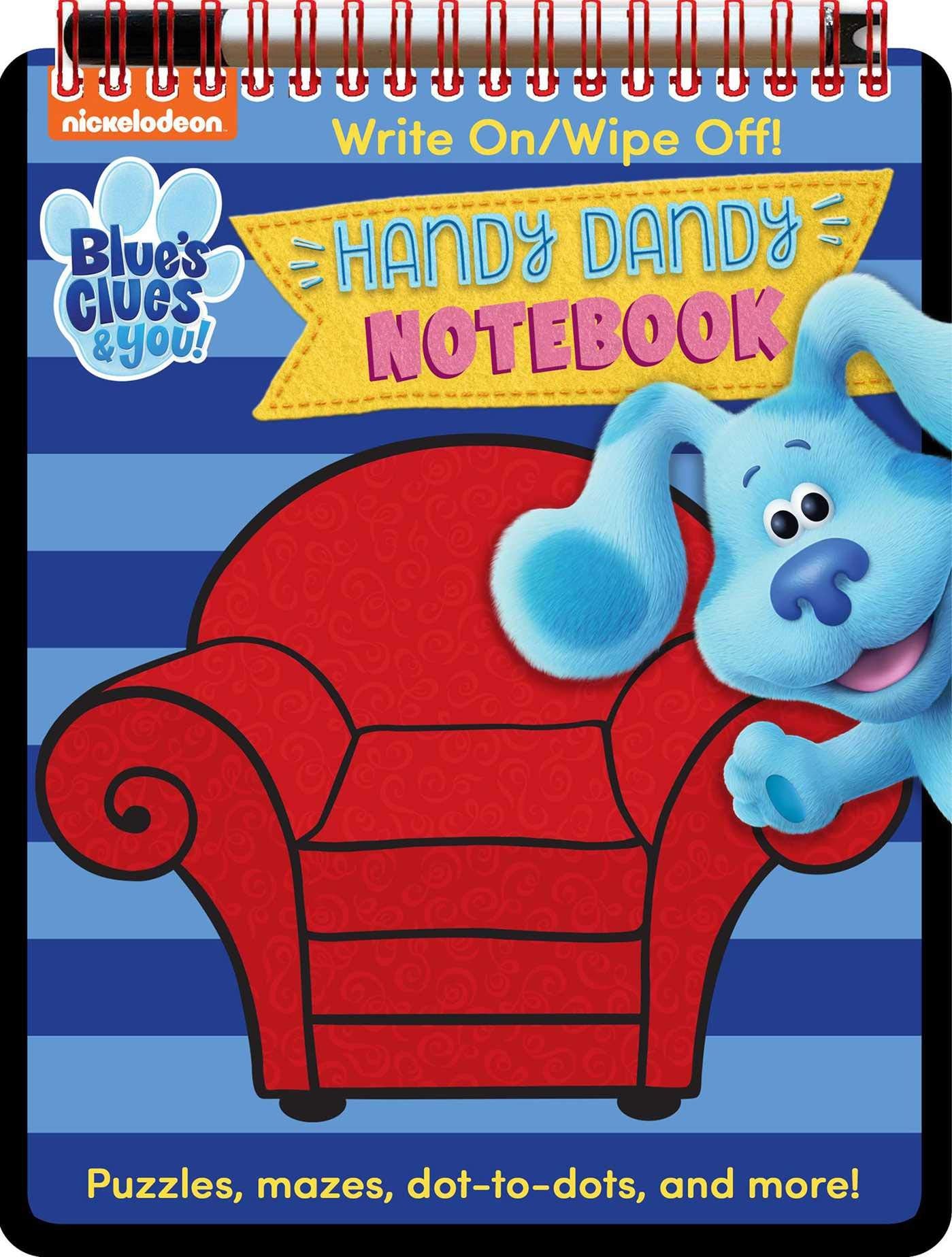 Nickelodeon Blue'S Clues & You!: Handy Dandy Notebook (Write And Wipe),Used
