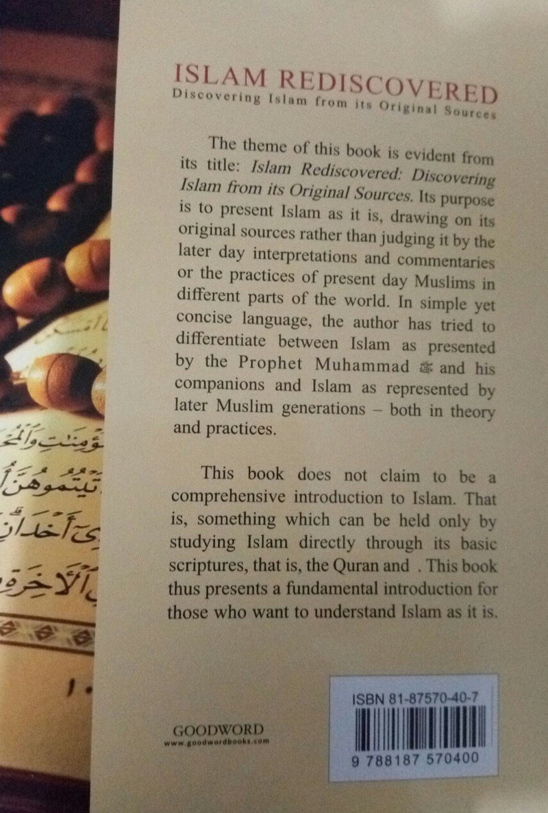 Islam Rediscovered,New