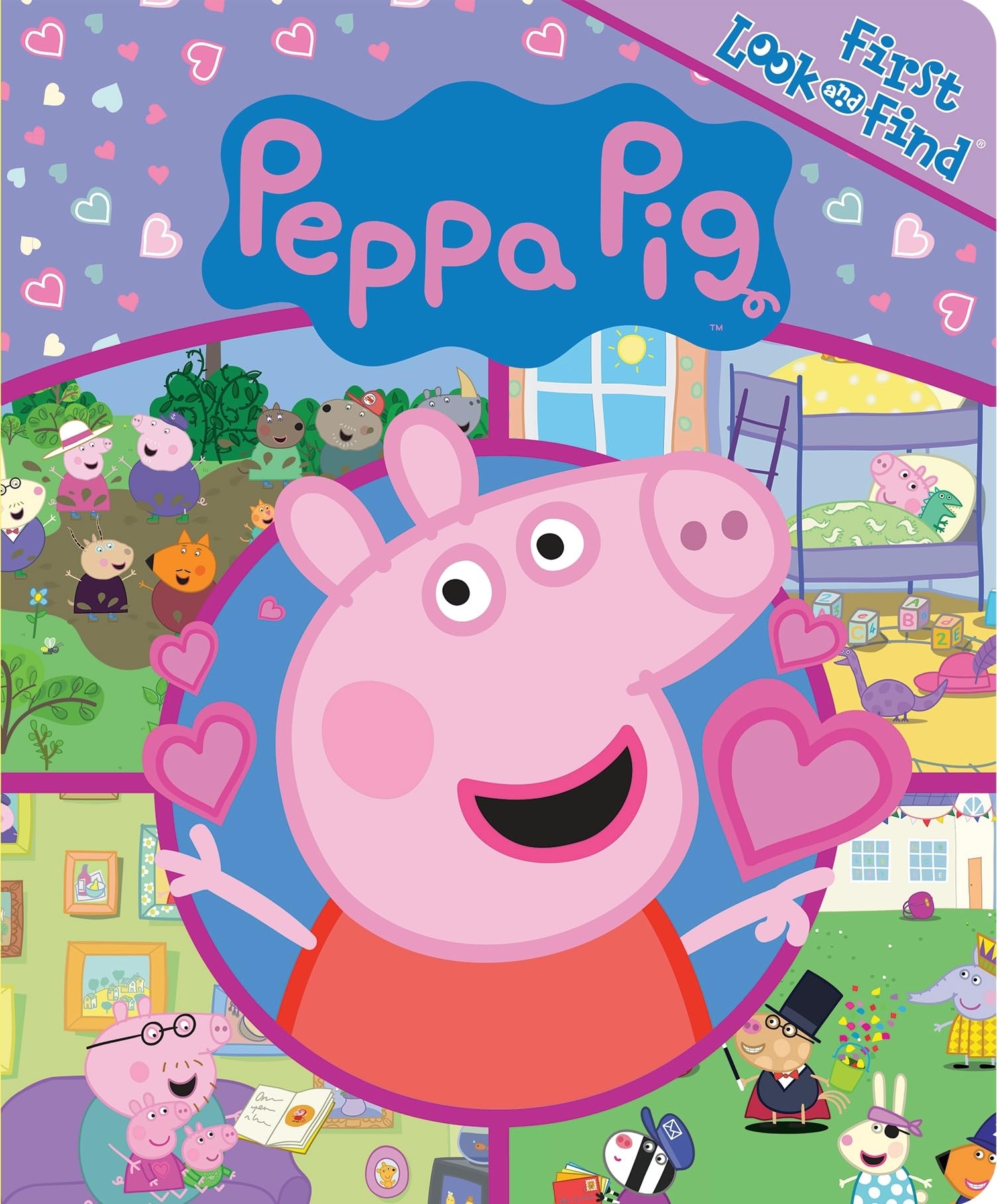 Peppa Pig My First Look and Find Activity Book  PI Kids,Used