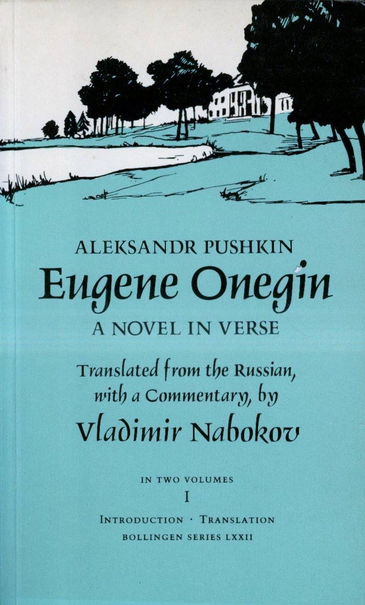 Eugene Onegin: A Novel in Verse in Two Volumes (Princeton/Bollingen Paperbacks),Used