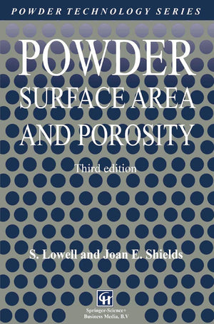 Powder Surface Area and Porosity (Particle Technology Series, 2),Used