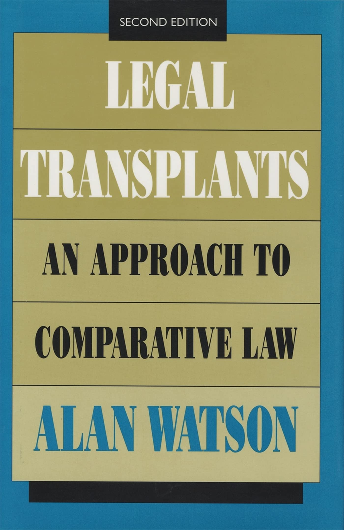 Legal Transplants: An Approach To Comparative Law,Used