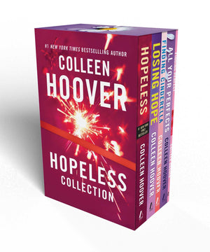 Colleen Hoover Hopeless Boxed Set: Hopeless, Losing Hope, Finding Cinderella, All Your Perfects, Finding Perfect  Box Set,Used