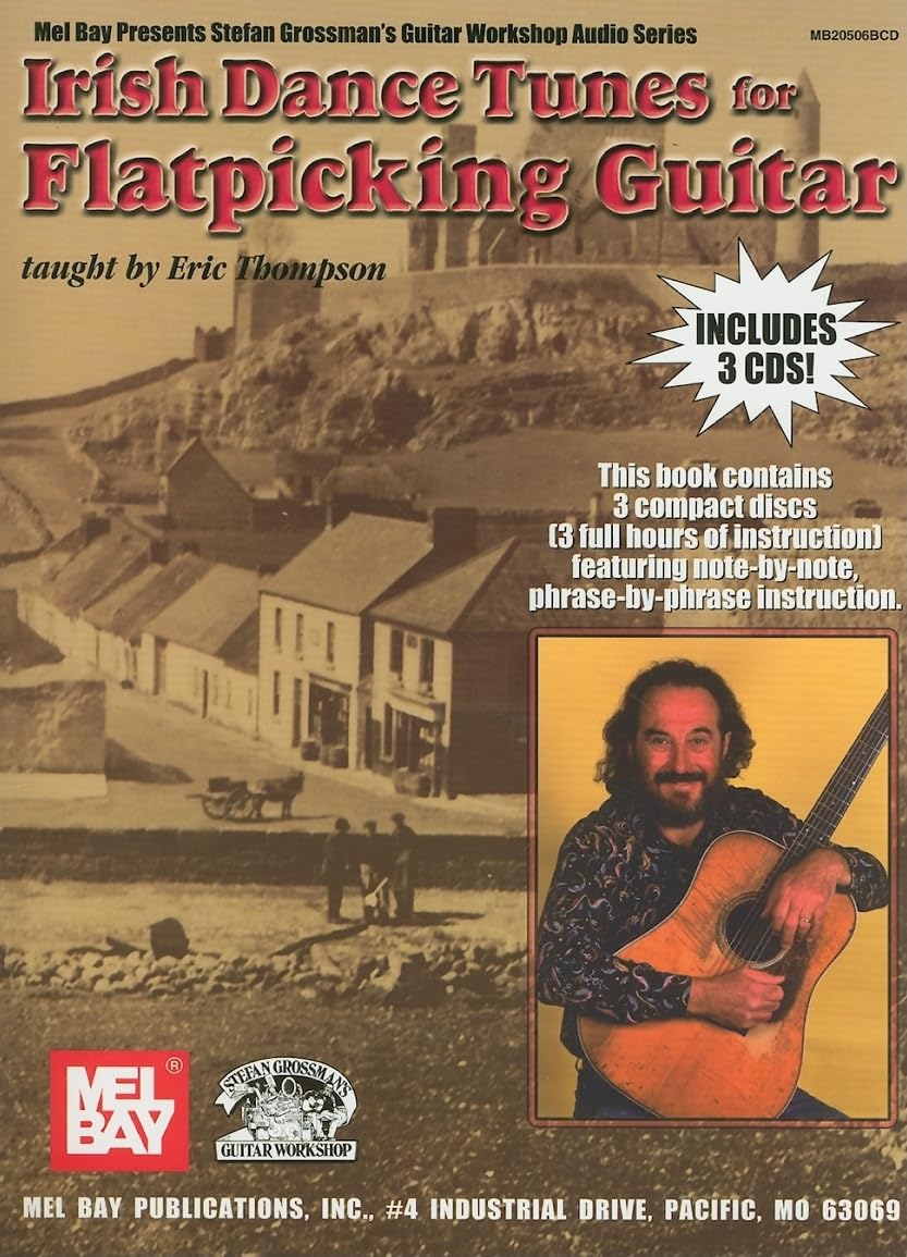Mel Bay Irish Dance Tunes For Flatpicking Guitar-new