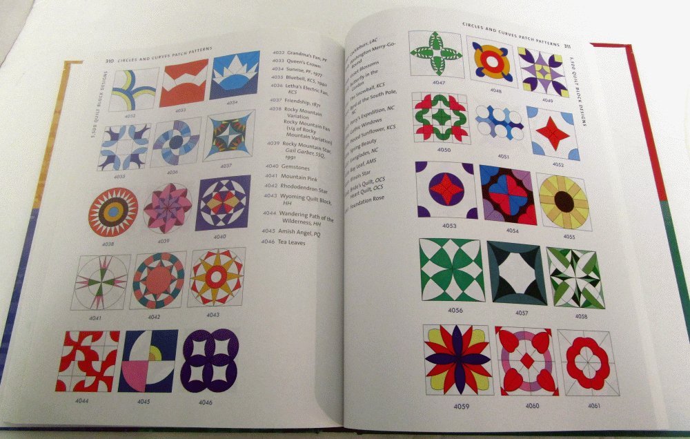 5,500 Quilt Block Designs-used
