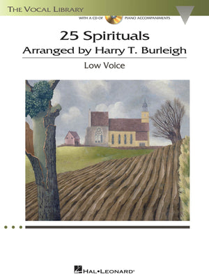 25 Spirituals Arranged by Harry T. Burleigh With companion recordings of Piano Accompaniments Low Voice, Book/Audio Online (The ,Used