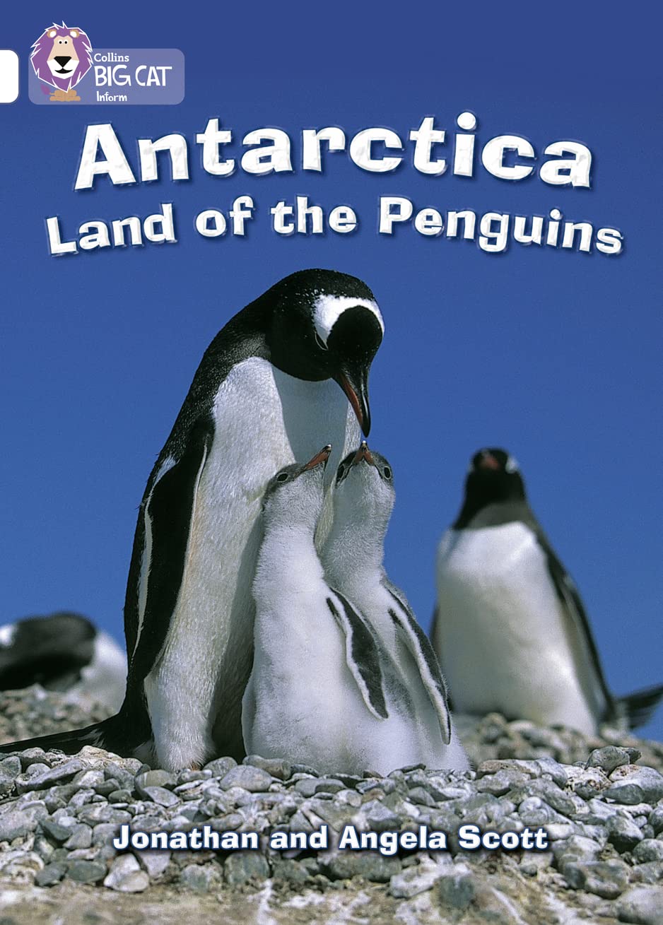 Antarctica: Land of the Penguins (Collins Big Cat),Used