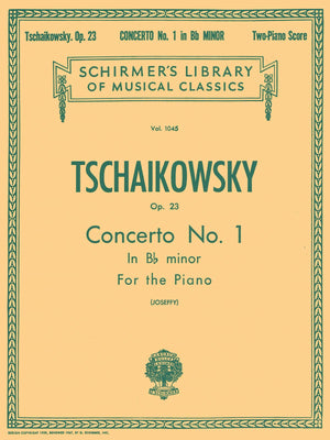 Concerto No. 1 in Bflat minor, Op. 23: Schirmer Library of Classics Volume 1045 Piano Duet (Schirmer's Library of Musical Class,Used
