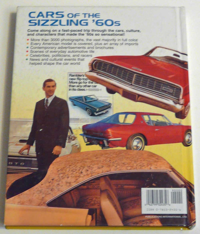 Cars of the Sizzling 1960's: A Decade of Great Rides and Good Vibrations,Used