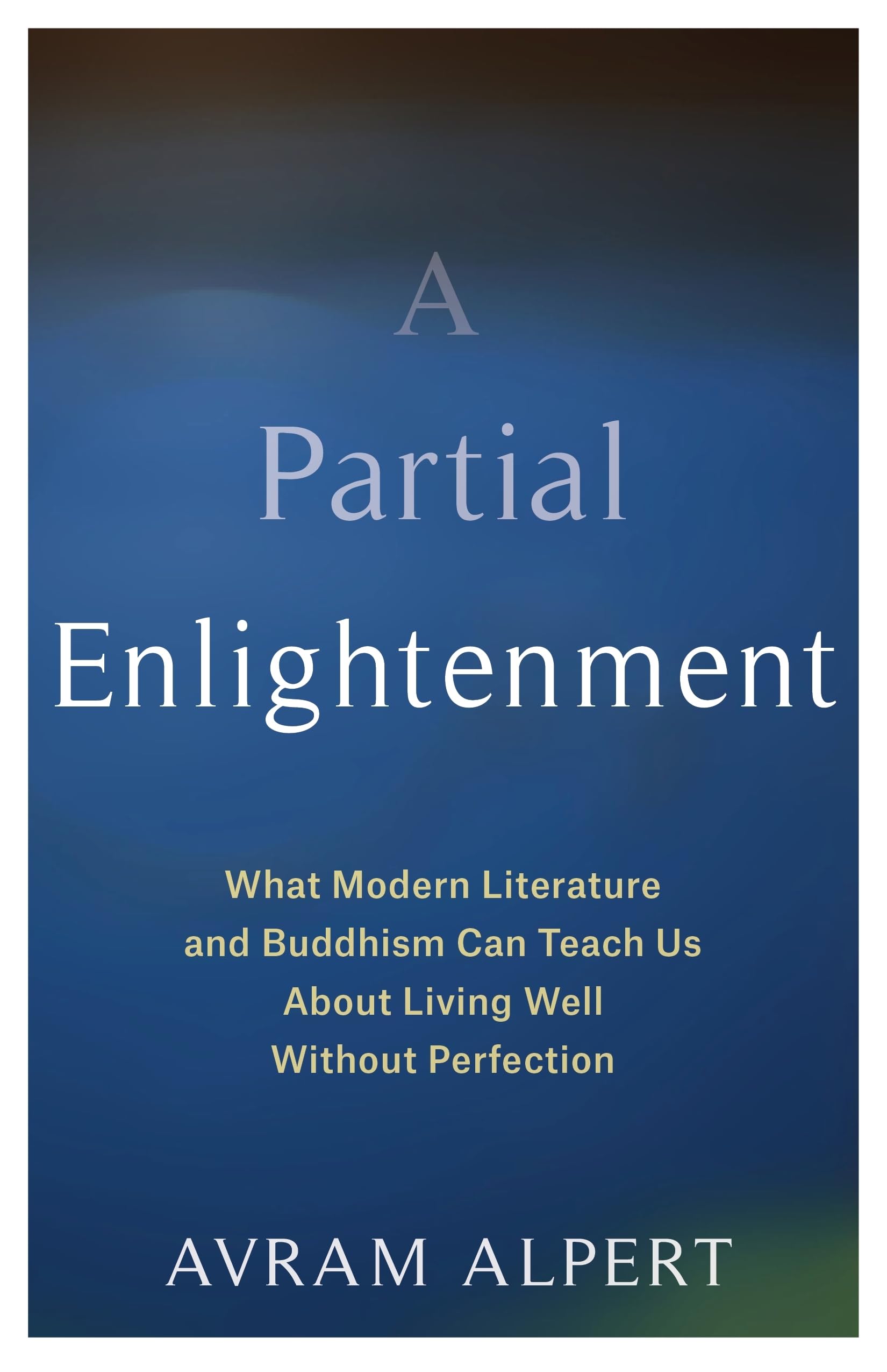 A Partial Enlightenment: What Modern Literature and Buddhism Can Teach Us About Living Well Without Perfection,Used