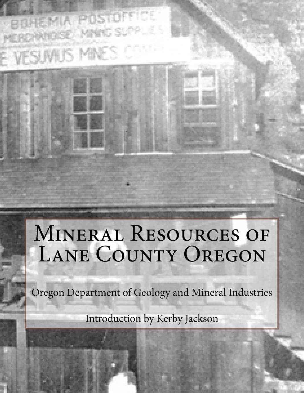 Mineral Resources of Lane County Oregon,Used