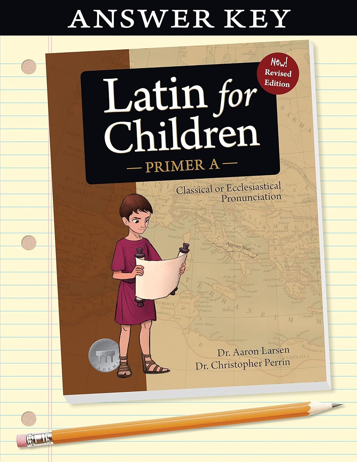 Latin for Children, Primer A Key (Latin for Children) (English and French Edition),Used
