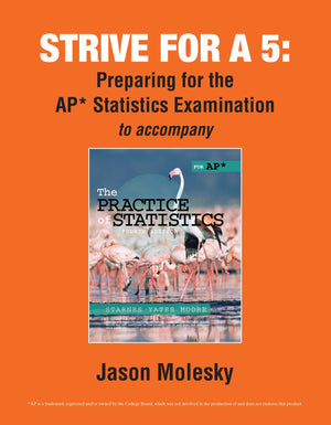 The Strive for 5: Preparing for the AP Statistics Examination,Used